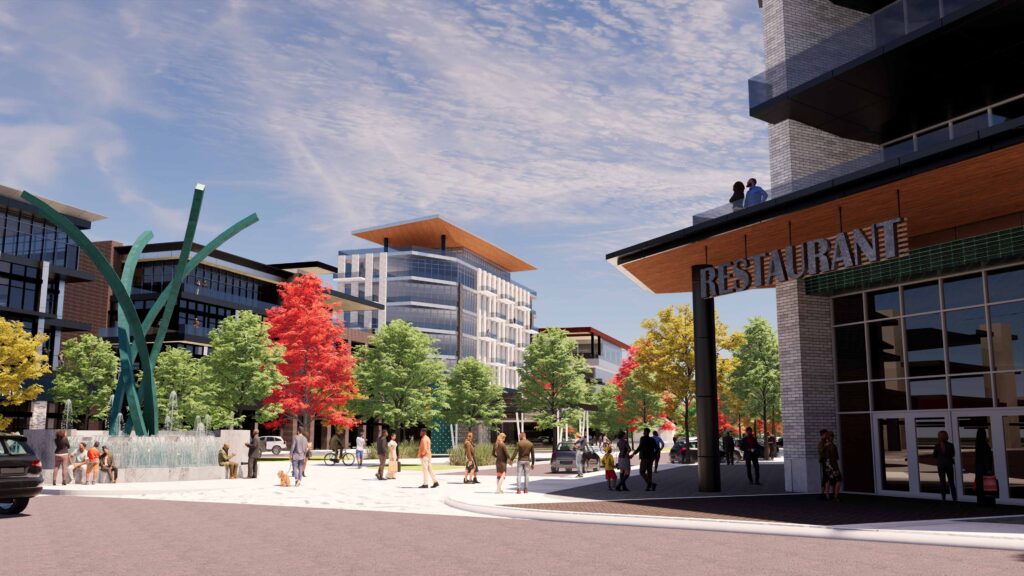 Repurposing a Mall into a Mixed-Use Development slide